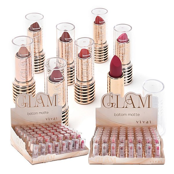 Vivai - Batom Matte Glam 3224 - 48 Und