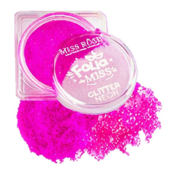 Miss Rose - Glitter Neon Folia da Miss MR120 - Cor 02