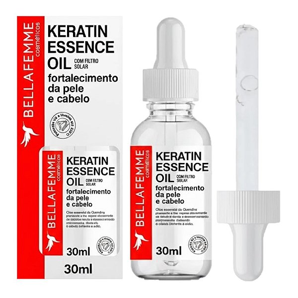 Bella Femme - Óleo Reparador Queratina e Filtro Solar