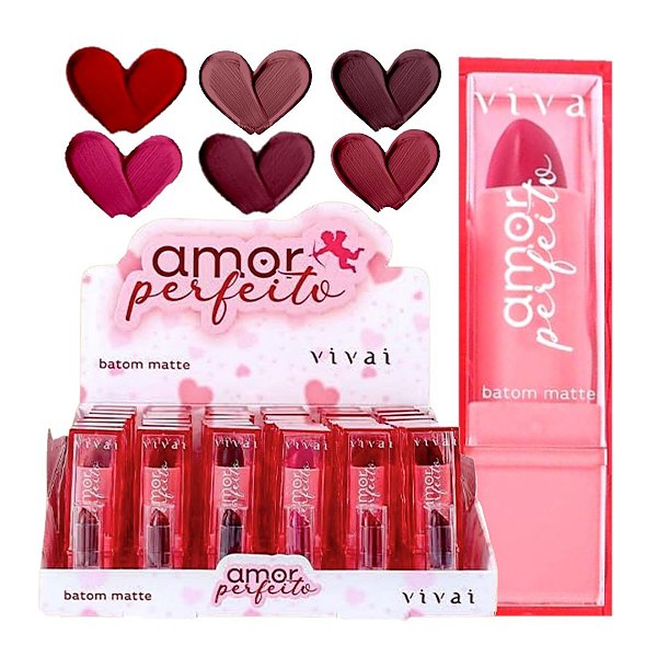 Vivai - Batom Matte Amor Perfeito 3327 - 36 Und