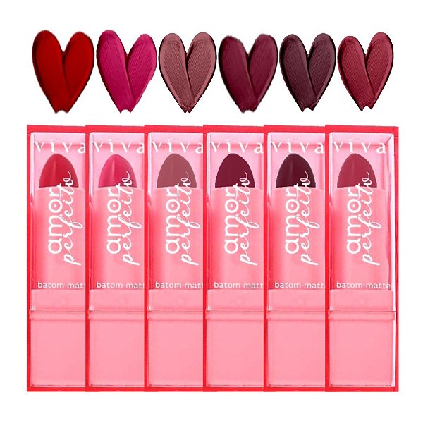 Vivai - Batom Matte Amor Perfeito 3327 - 06 Und