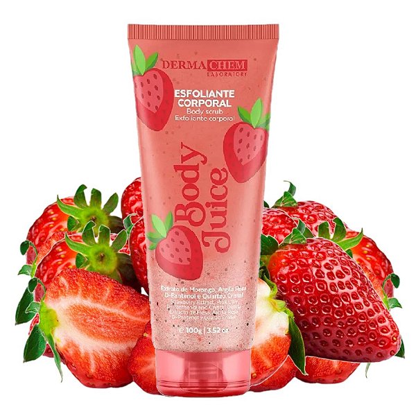 Dermachem - Esfoliante Corporal Morango Body Juice
