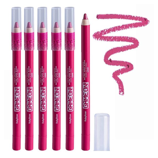 Ruby Rose - Lapis de Olho Game On Load HB24003 - 06 Und
