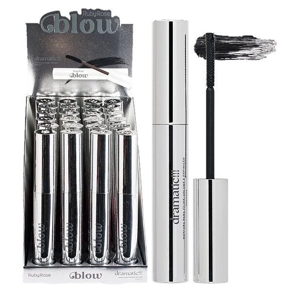 Ruby Rose - Mascara de Cilios Dramtic Blow HBE2005 - 24 Und