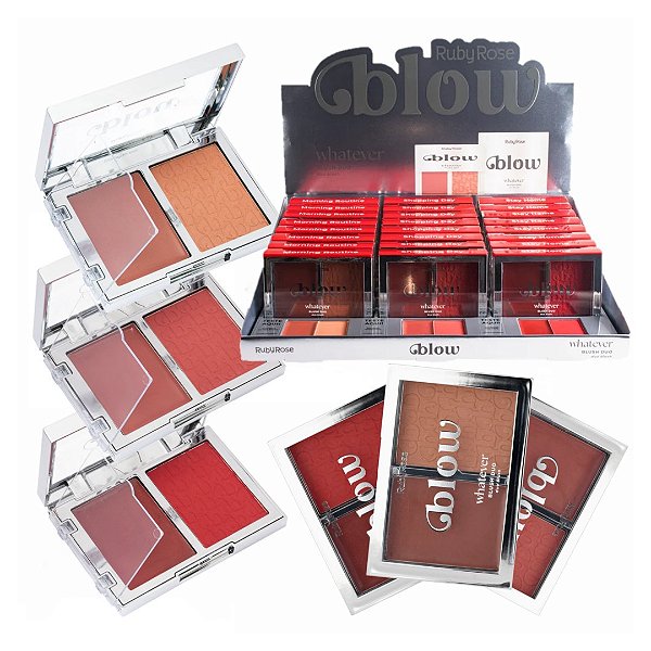 Ruby Rose - Blush Duo Whatever Blow M05G1 - 24 Und