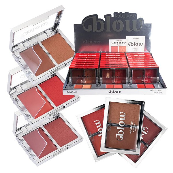 Ruby Rose - Blush Duo Whatever Blow M05G2 - 24 Und