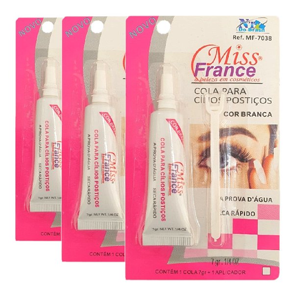 Lua e Neve - Cola para Cilios a Prova Dagua Transparente