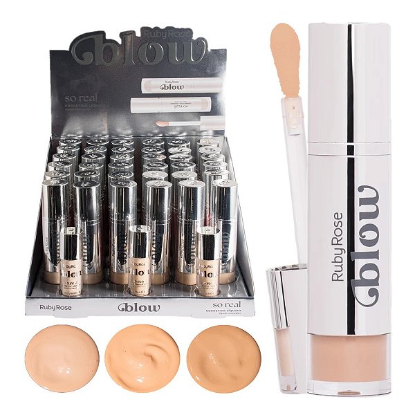 Ruby Rose - Corretivo Liquido So Real HBM604G2 - 36 Und