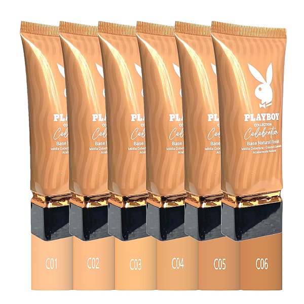 Playboy - Base Facial Celebration Natural Finish - 06 Unid