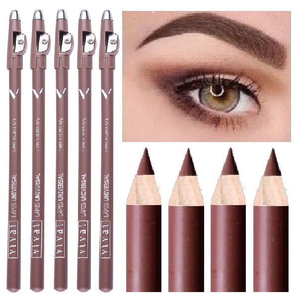 Vivai - Lápis Marrom Universal Para Sobrancelhas 2035 - 12 Und