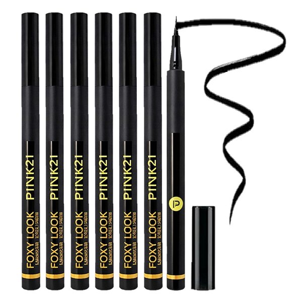 Pink 21 - Caneta Delineadora Foxy Look CS5881 - 06 Und