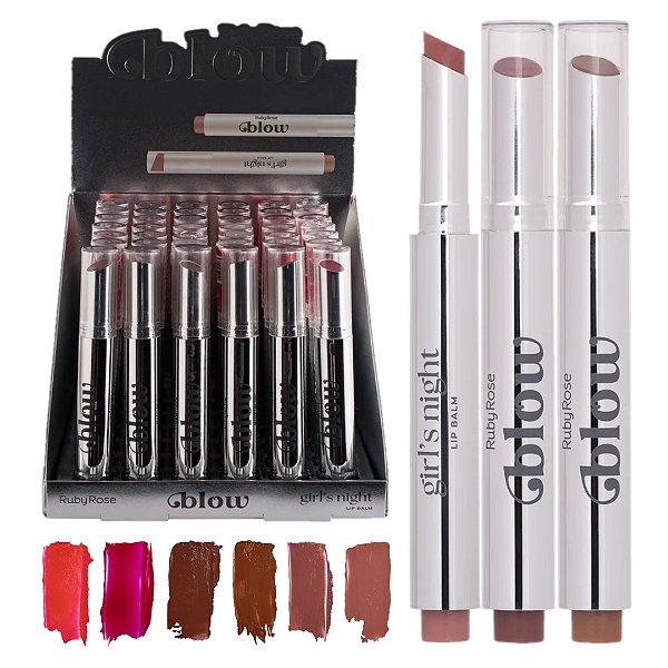 Ruby Rose - Lip Balm Girls Night Blow HBL6512 - 36 Und