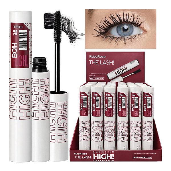 Ruby Rose - Mascara para Cilios The Lash High HBE2007 - 36 Und