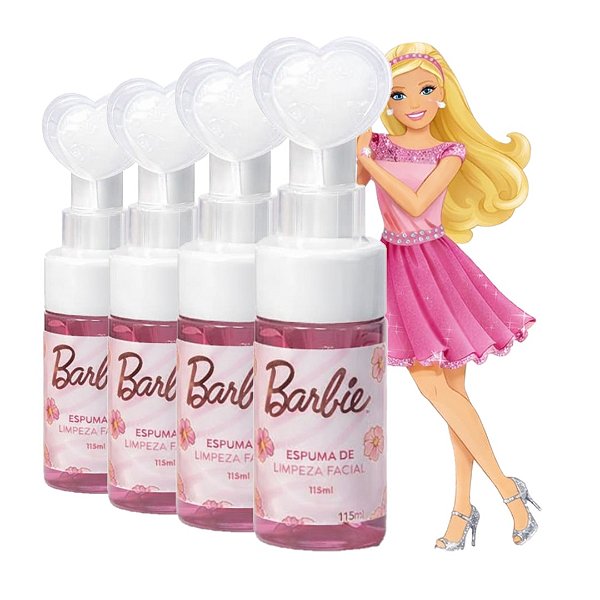 Fenzza - Espuma Limpeza Facial Barbie BAR004 - 06 Und
