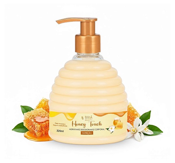 Bria Beauty - Hidratante Desodorante Corporal Honey Touch Nutrição BB0099