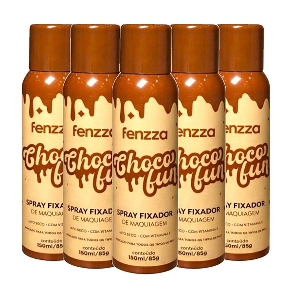 Fenzza - Spray Fixador de Maquiagem Choco Fun FZ53051 - 06 Und