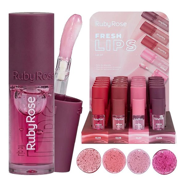 Ruby Rose - Lip Oil Fresh Lips HBL6526 G2 - 24 Und