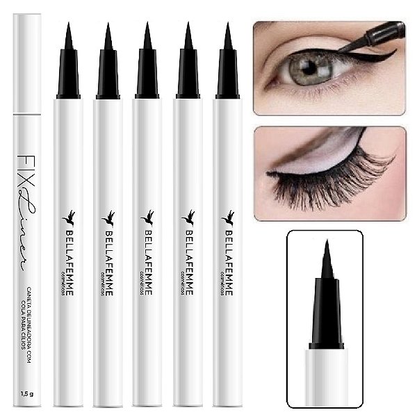 Bella Femme - Caneta Delineador e Cola P/Cilios BF10101 - 144 Und (Val: 08/2026)