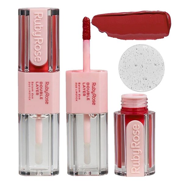 Ruby Rose - Batom Duo Double Layer HBL6102 G2 - DL120