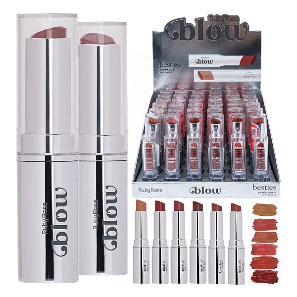 Ruby Rose - Batom Satin Besties Blow HBL6002 - 36 Und