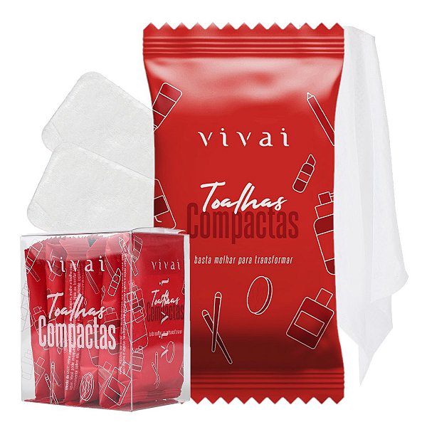 Vivai - Toalhas Compactas 5072  - 1 Caixa c/ 6 Und