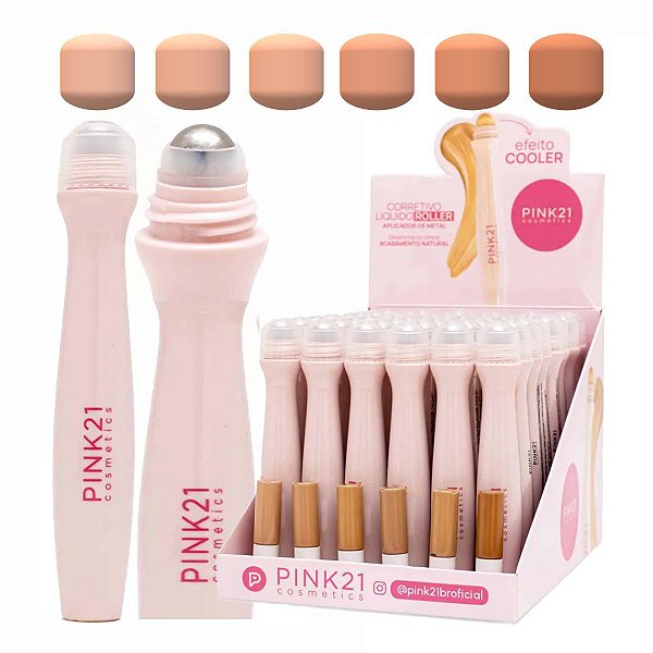 PInk 21 - Corretivo Liquido CS6643 - 48 Und