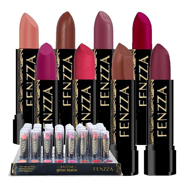 Fenzza - Batom Matte Great FZ20091- 32uni