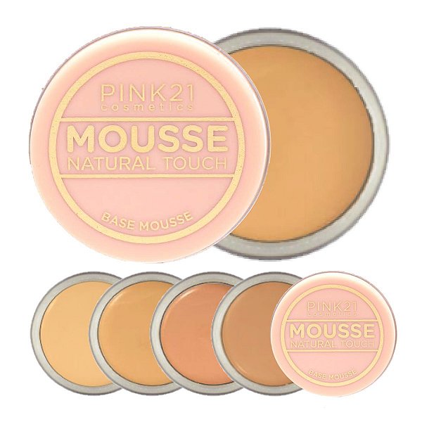 Pink 21 - Base Mousse Natural CS5483 - 12 Und
