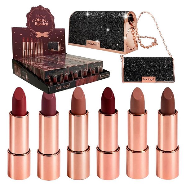 Belle Angel - Batom Matte Bolsinha RB0611 - 24 Und