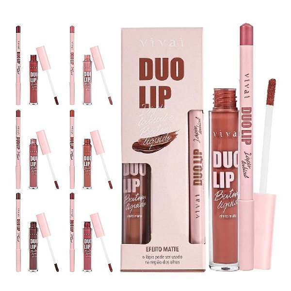 Vivai - Duo Lip Lapis Labial e Batom 3387 - 06 Und
