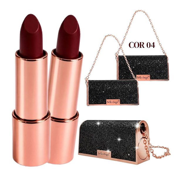 Belle Angel - Batom Matte Bolsinha RB0611- Cor 04