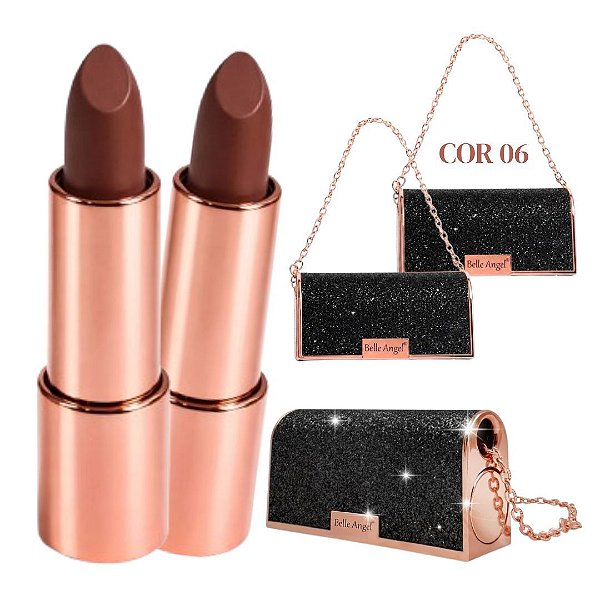 Belle Angel - Batom Matte Bolsinha RB0611- Cor 06
