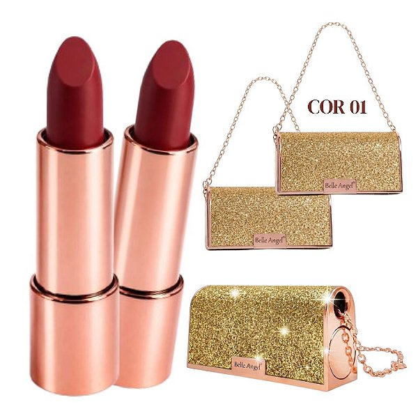 Belle Angel - Batom Matte Bolsinha RB0612- Cor 01