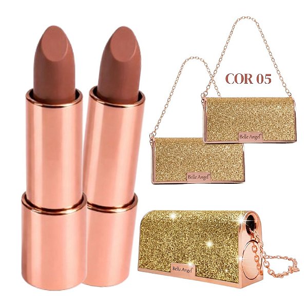 Belle Angel - Batom Matte Bolsinha RB0612 - Cor 05