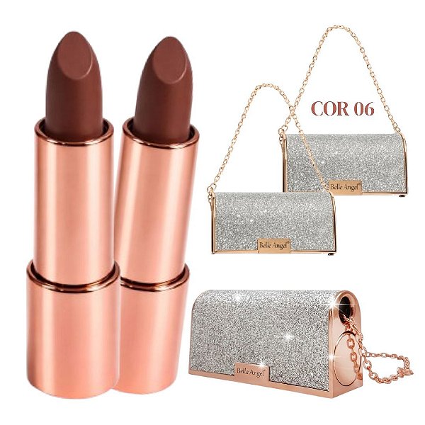 Belle Angel - Batom Matte Bolsinha RB0613 - Cor 06