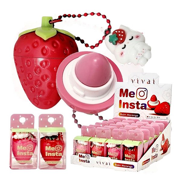 Vivai - Balm Morango Me Insta 3365 - 24 Und