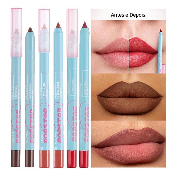 Ruby Rose - Lapis Labial Popstar L6700 - 06 Und