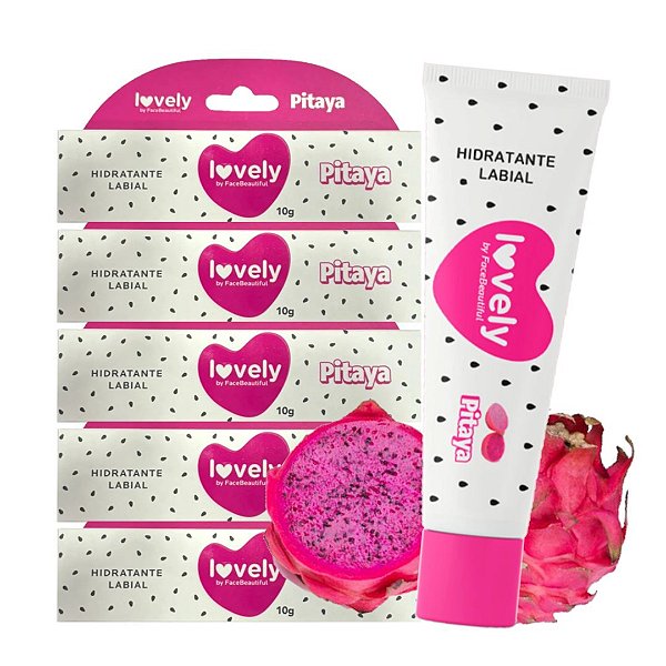 Face Beautiful - Hidratante Labial Pitaya Lovely FB544 - 06 Und