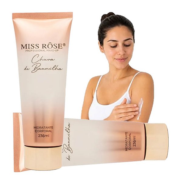 Miss Rose - Hidratante Corporal Chuva de Baunilha 236ml