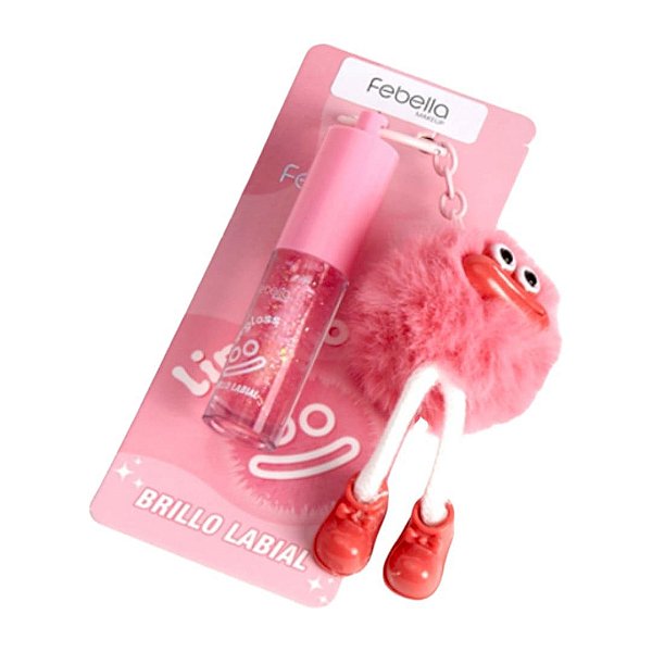 Febella - Gloss  Fofo com Chaveiro BM40146 Cor 02