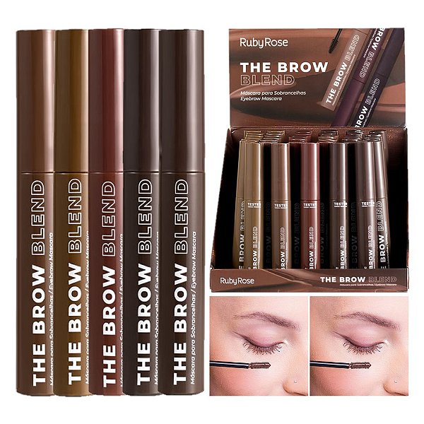 Ruby Rose - Mascara para Sobrancelha E2514 - 36 Und