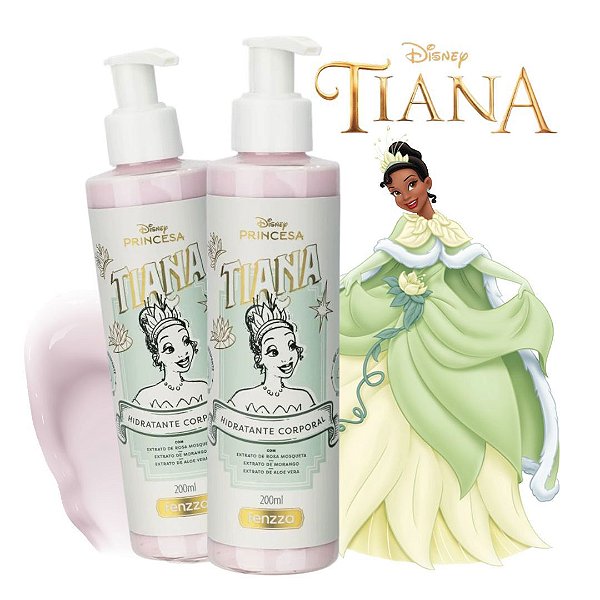 Fenzza - Hidratante Corporal Princesa Tiana Disney DIS244