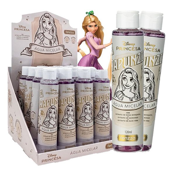 Fenzza - Agua Micelar Princesa Rapunzel Disney DIS236 - 16 Und