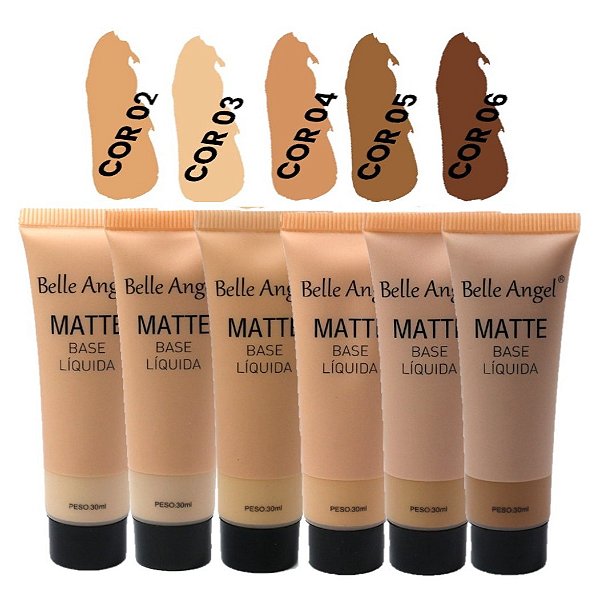 Belle Angel - Base Liquida Matte B110 G2 - 06 Und