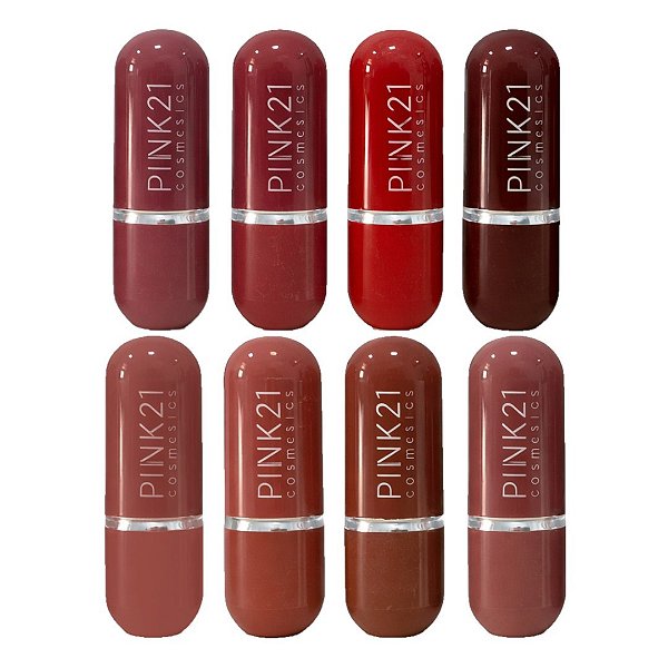 Pink 21 - Batom Matte Effect CS4558 - 8 Und