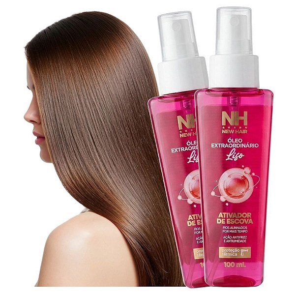 New Hair - Oleo Extraordinario Liso Ativador de Escova