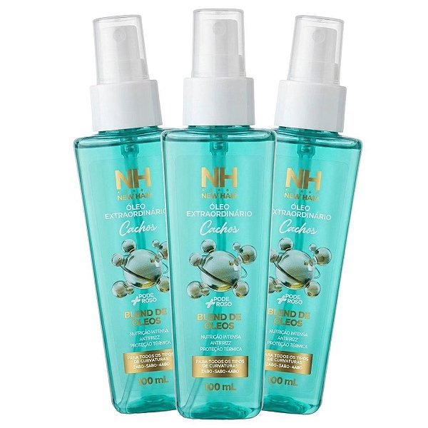 New Hair - Oleo Extraordinario Cachos Blend de Oleos - 06 Und
