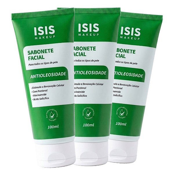 Isis - Sabonete Facial Antioleosidade IS097 - 06 Und