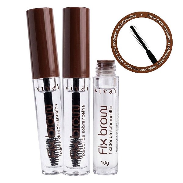 Vivai - Mascara para Sobrancelha Incolor 2237