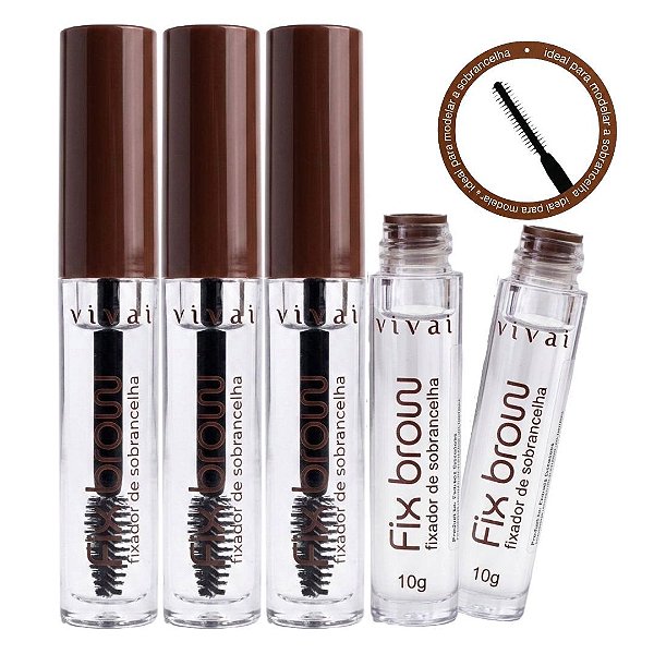Vivai - Mascara para Sobrancelha Incolor 2237 - 06 Und